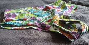 Superbooty Floral Knickers with crotch split