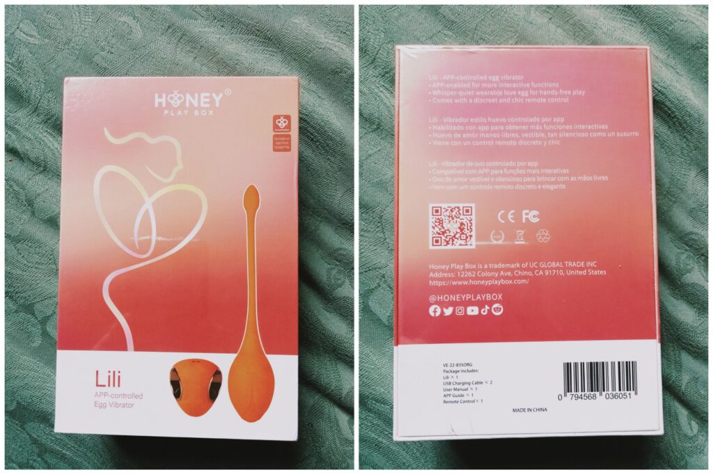 Honey Play Box Lili packaged up.