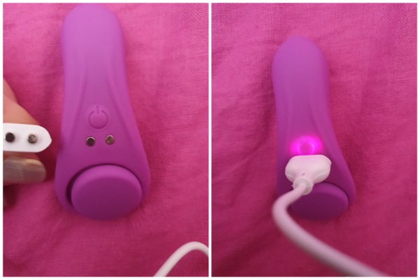 charging the panty vibrator